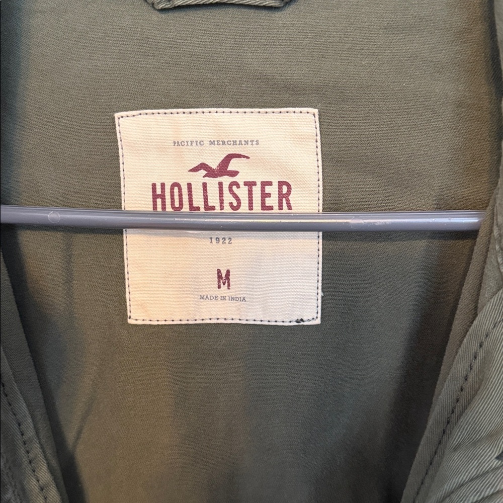 Hollister Olive Utility Jacket - Picture 5 of 7
